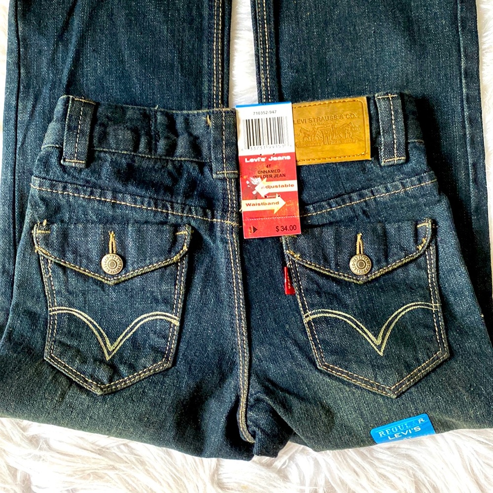 NWT Levi’s Welder Jean size 4t carpenter